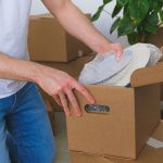 Evden eve nakliyat için paketleme kutuları ve malzemeler